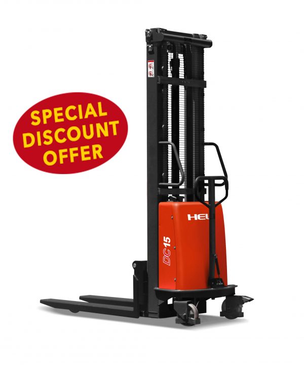 Heli Semi electric pallet stacker Discount Offer new