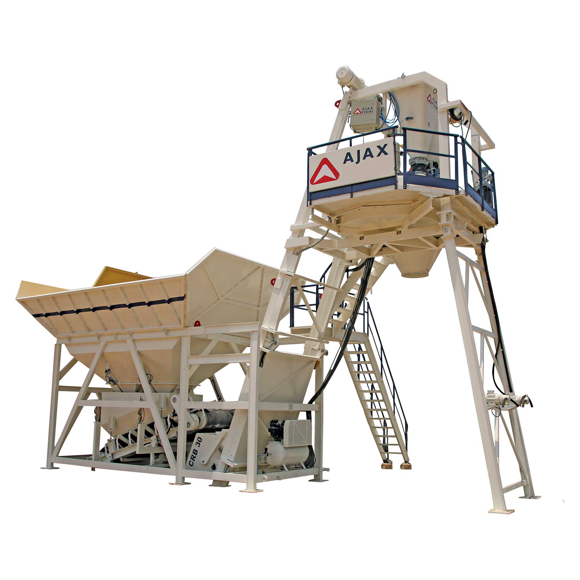 Ajax Compact Reduced Bin Batching Plant CRB 30