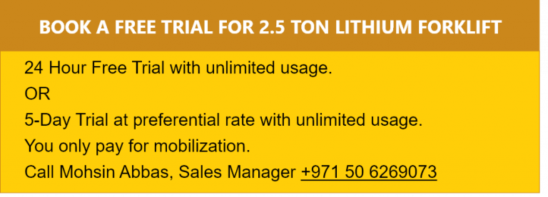 Forklift batteries uae